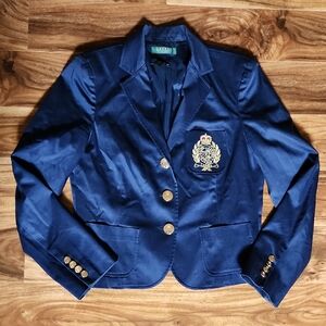 Lauren - RL Petite Med Navy Blazer